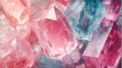 Enchanting Crystal Landscapes: Ethereal Art for Interiors and Digital Spaces