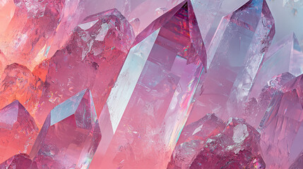 Enchanting Crystal Landscapes: Ethereal Art for Interiors and Digital Spaces
