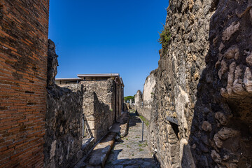 Pompeji  antike Stadt in Kampanien, Italien,