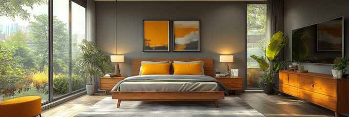 Modern Living Room Furniture Set, Contemporary Design