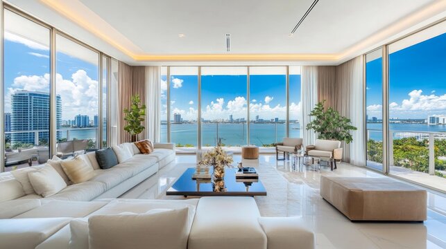 Interior photo from condo in Miami Beach Florida