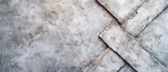 Obraz premium A detailed view of a painted cross on textured concrete, adorned with splatters of color