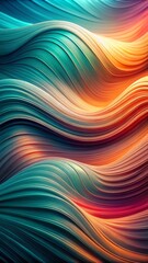 Fototapeta premium Intricate Gradient with Vibrant and Muted Tones