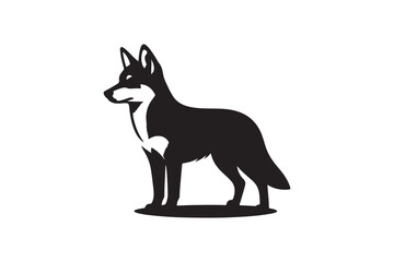 Fototapeta premium Dog vector art and illustration