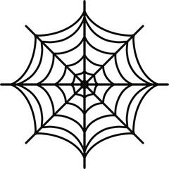 Spider web clipart for Halloween festival