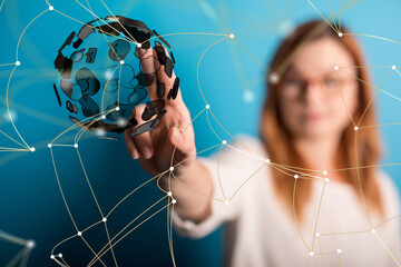 speaking bubble communication conference Digital Network