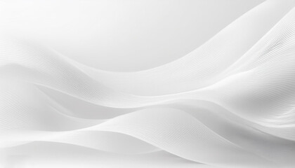 Abstract grey background poster with dynamic waves. technology network. Particle Mist Network Cyber security. Abstract white and grey background with dynamic waves