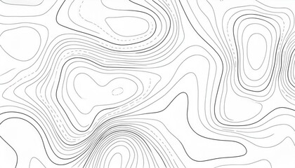 Abstract pattern with swirls Abstract White wave paper curved reliefs background.Panorama view gradient multicolor wave curve lines banner background design. Modern wave line topography  background
