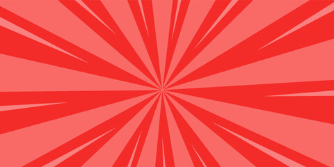 Comics rays background with halftones. Vector summer backdrop illustrations