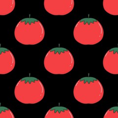 Tomato pattern background