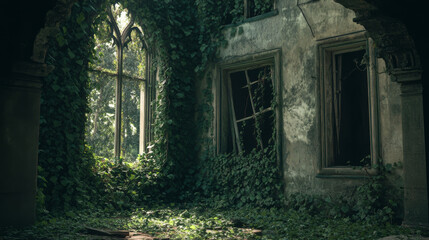 Overgrown Ruin: A Window to the Past