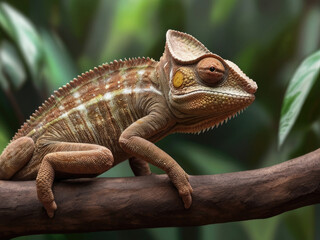 Fototapeta premium The Secret Life of Chameleons