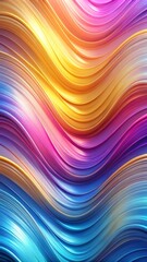 Obraz premium Vibrant Gradient with Dynamic Textures and Depth