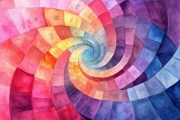 Fototapeta premium Eternal Loop, Calendar