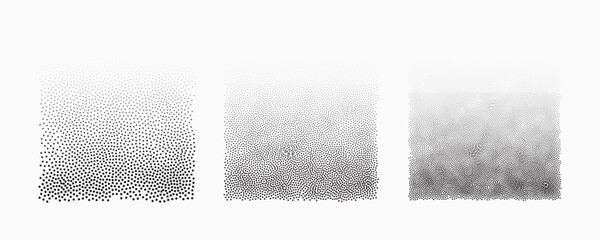Grunge halftone dot pattern vector background in black and white colors. Modern background for business cards, posters, sites, covers, postcards, labels mockup. Pop Art Design. Vector illustration.