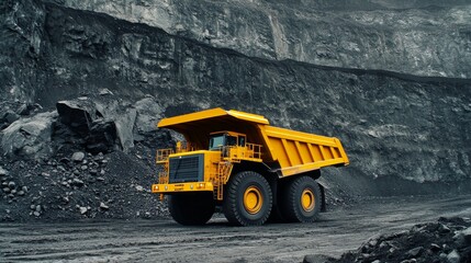 Large quarry truck dump truck quarry mining mining iron ore mining gold diamond copper