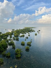 lake and sky