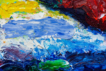 Grunge canvas texture