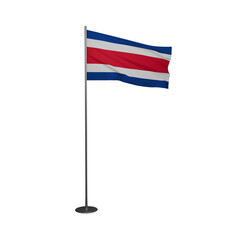 Costa Rica Flag 3