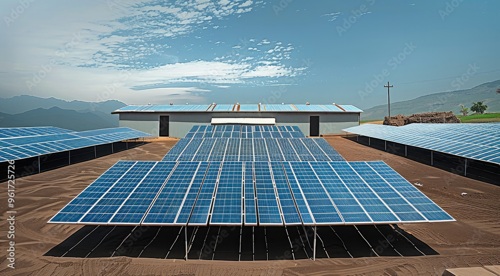 Poster the potential for reducing energy poverty through solar panel installations in developing countries.