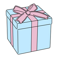 Gift Box Illustration