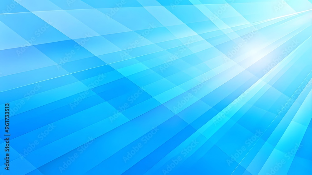 Fototapete Abstract light blue background. Vector abstract graphic design banner pattern presentation background web template. Abstract blue background. Vector graphics.