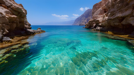 Fototapeta premium Home Kaleidoscopic Colored Coral Reefs 