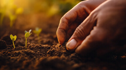 Fototapeta premium Nurturing Growth