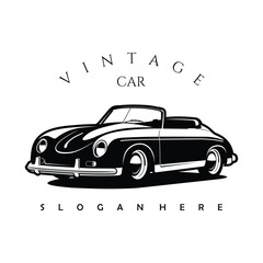 car vector illustration retro car icon classic car vintage car car car logo design