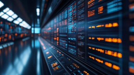 Fototapeta premium Data Center Server Room