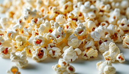 Popcorn is a typical food that accompanies watching your favorite film