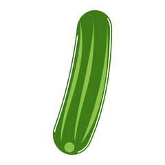 Cucumber Illustration Perfect for designs with fruits, vegetables and nutrition food themes