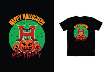 Happy Helloween Pumking T-shirt