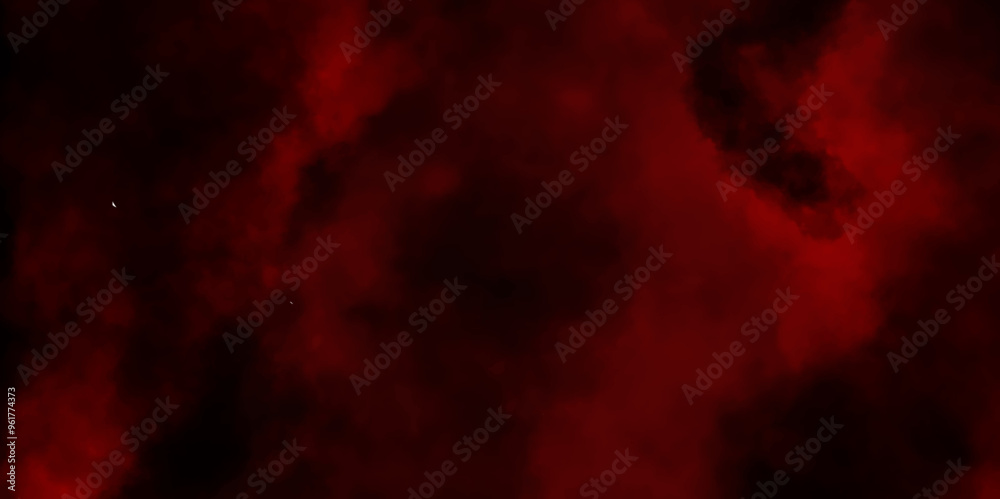 Poster abstract red and black textured smoke. grunge dark red textured painted background. abstract fire fl