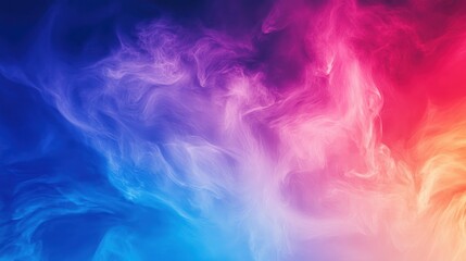 Fototapeta premium Abstract Colorful Smoke Swirls