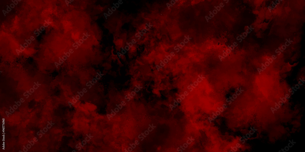 Poster abstract red and black textured smoke. grunge dark red textured painted background. abstract fire fl