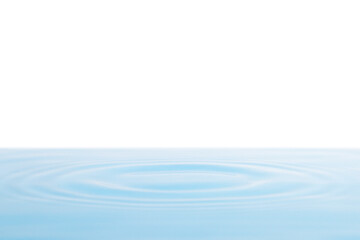 Water. on isolated transparent background..