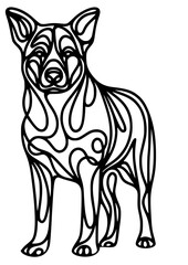 Dog Breed SVG, Spaniel SVG, Belgian shepherd SVG, Staffordshire Terrier SVG, Foxhound SVG, Dog Silhouette, Dog head SVG, Pet SVG, Canine SVG, Australian Terrier SVG, Cut file for Cricut PNG, JPG, SVG