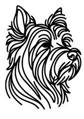 Dog Breed SVG, Spaniel SVG, Belgian shepherd SVG, Staffordshire Terrier SVG, Foxhound SVG, Dog Silhouette, Dog head SVG, Pet SVG, Canine SVG, Australian Terrier SVG, Cut file for Cricut PNG, JPG, SVG