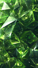 Fototapeta premium Light green abstract background, elegant background with polygons, and frame background