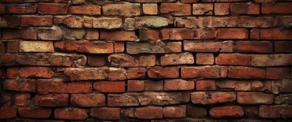 Obraz premium brick wall with lot bricks