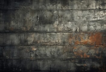 Obraz premium wall with bunch paint on it