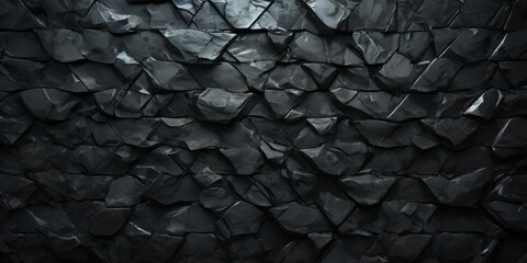 black background with lot shattered pieces