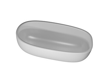 pills isolated on white