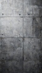 concrete wall with holes and
