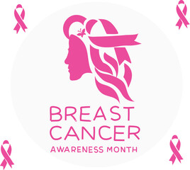Breast cancer month is celebrated every year on oktober.