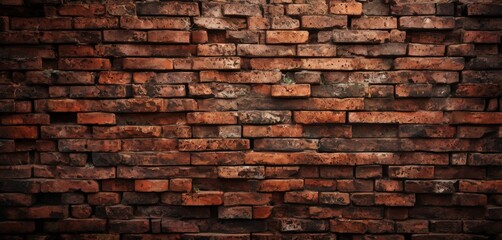 Fototapeta premium brick wall with lot rust