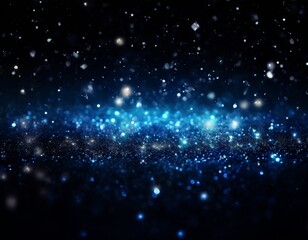 blue glitter background