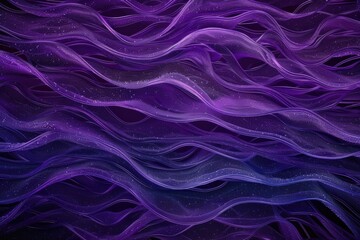 Obraz premium A purple wave with a purple background