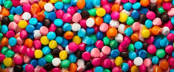Fototapeta premium pile colorful candy candys